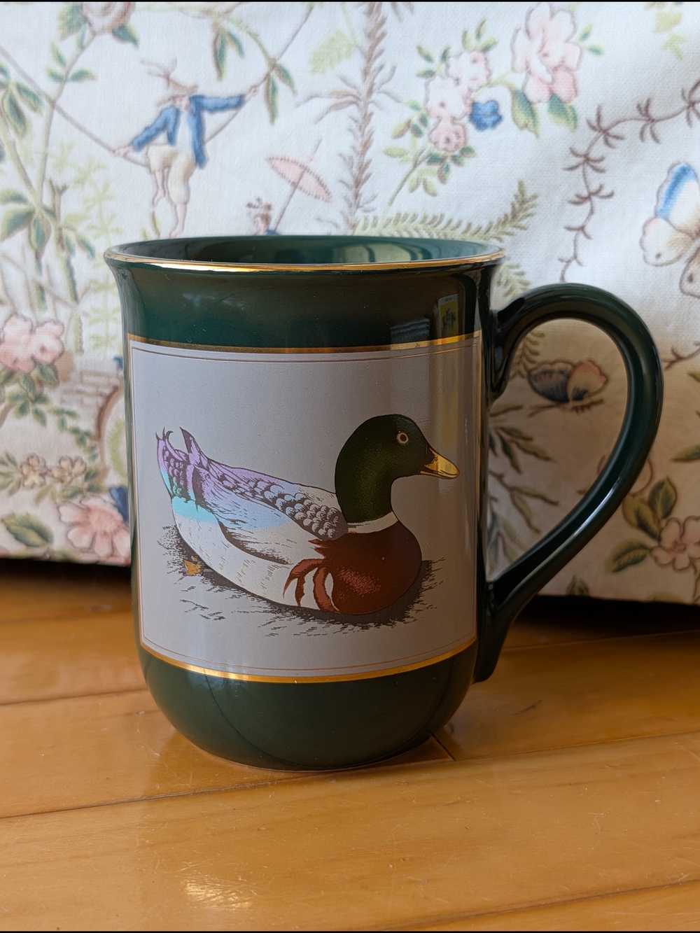 Vtg Otagiri Mallard Duck Mug